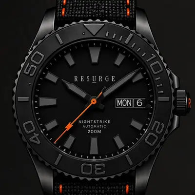 NIGHTSTRIKE Momentum, orange accents (prototype render)